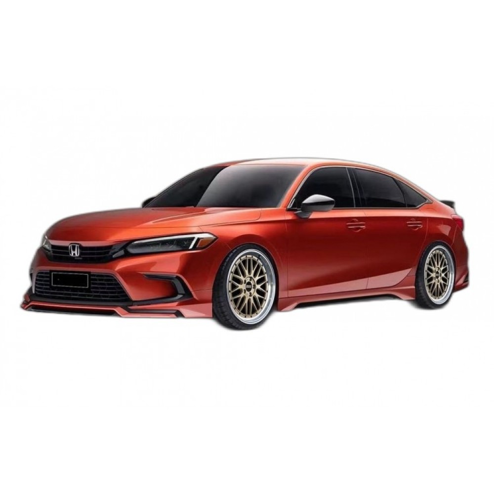 Honda Civic FE Yofer Style Yan Marşpiyel Takımı (Plastik)